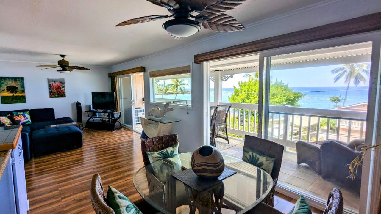 شقة Seaspray Oceanview كايلو كونا المظهر الخارجي الصورة
